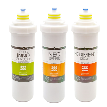 Filtersatz passt zu Coway Osmose P-160L Circle