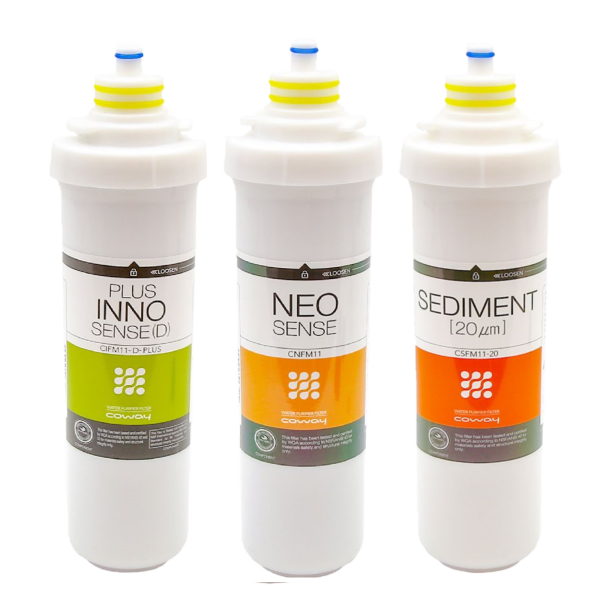 Filtersatz passt zu Coway Osmose P-160L Circle