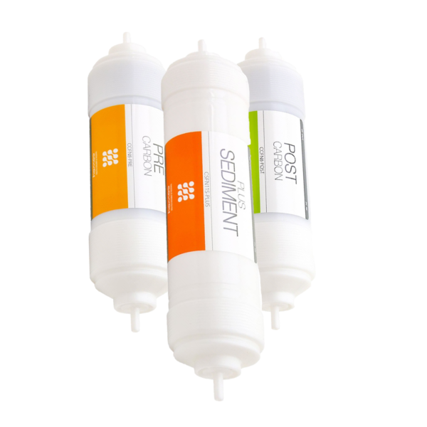 Coway Filterset passt zu Aqua Living AUO 350P, AUO 450P mit 6 Fitting